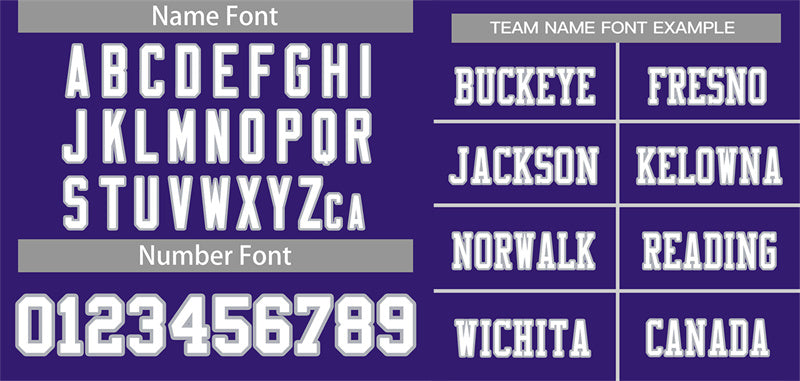 Custom Purple White-Silver Classic Style Mesh Authentic American Football Jersey| KXKSHOP