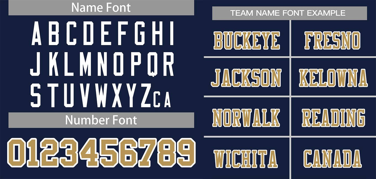 Custom Navy Blue Old Gold-White Classic Style Mesh Authentic American Football Jersey| KXKSHOP