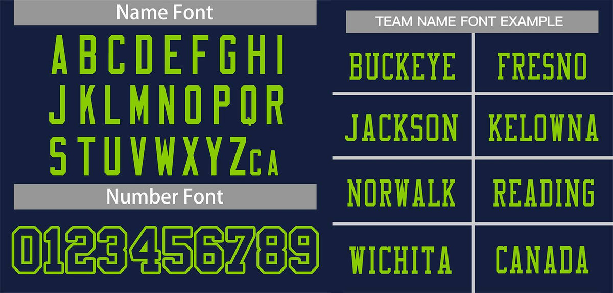 Custom Navy Blue Neon Green-Navy Classic Style Mesh Authentic American Football Jersey| KXKSHOP