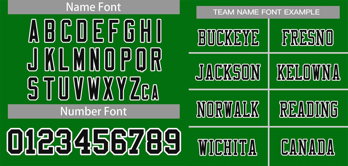 Custom Grass Green Black-White Classic Style Mesh Authentic American Football Jersey| KXKSHOP