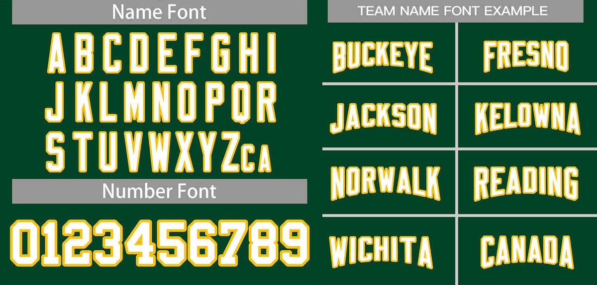 Custom Green White-Gold Classic Style Authentic American Football Jersey| KXKSHOP