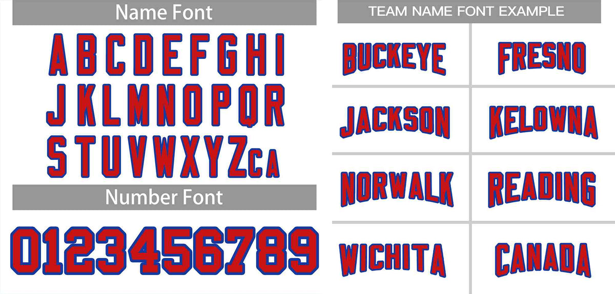 Custom White Red-Royal Classic Style Authentic American Football Jersey| KXKSHOP