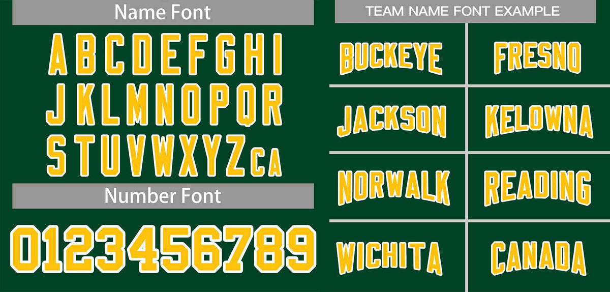 Custom Green Gold-White Classic Style Authentic American Football Jersey| KXKSHOP