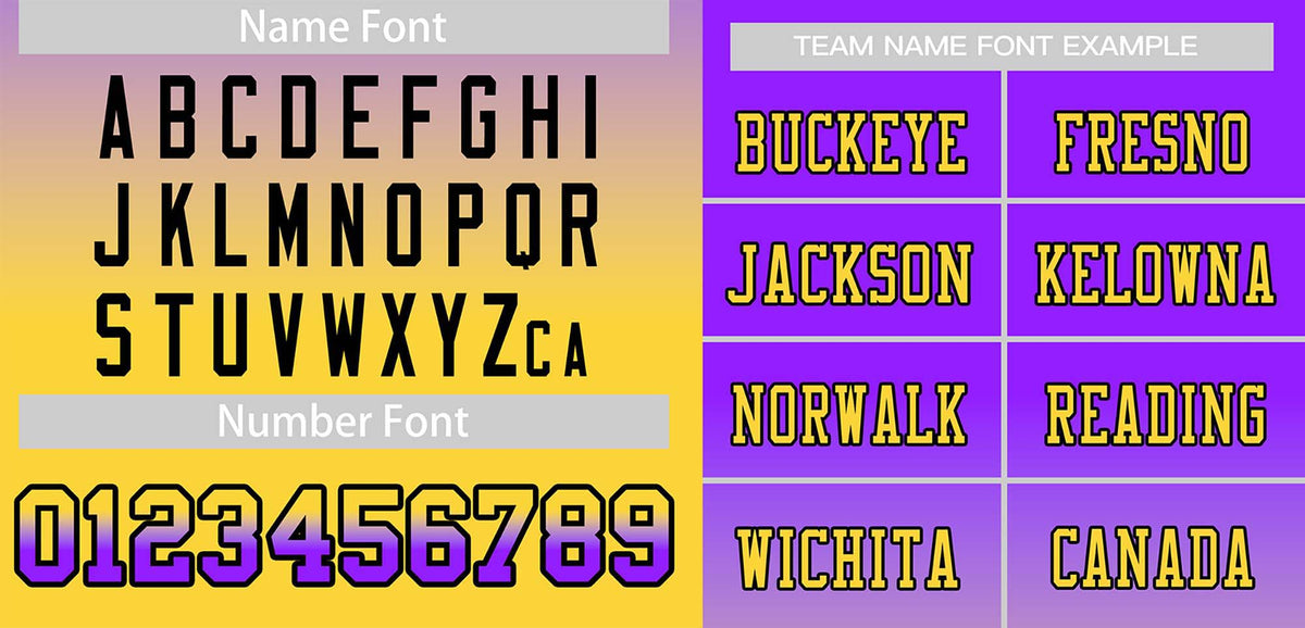 Custom Purple Gold-Black Gradient Fashion Outdoor Authentic American Football Jersey| KXKSHOP