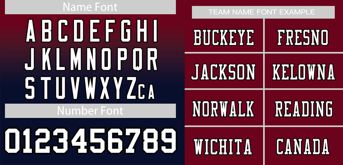 Custom Cardinal Navy White-Black Gradient Fashion Outdoor Authentic American Football Jersey| KXKSHOP