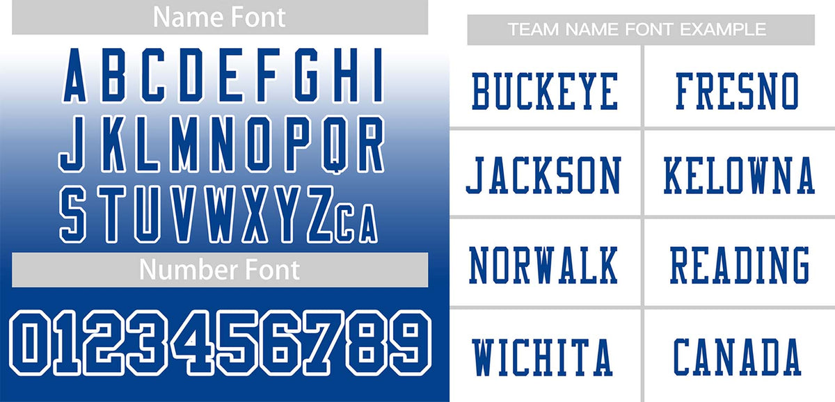 Custom White Royal-White Gradient Fashion Outdoor Authentic American Football Jersey| KXKSHOP