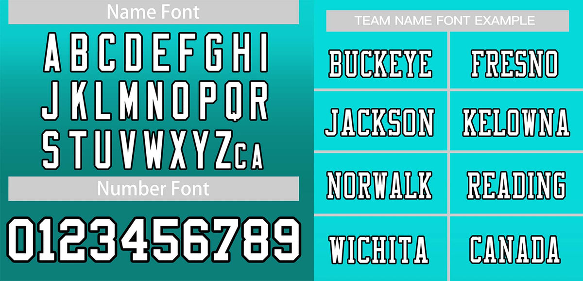 Custom Light Green Aqua White-Black Gradient Fashion Outdoor Authentic American Football Jersey| KXKSHOP