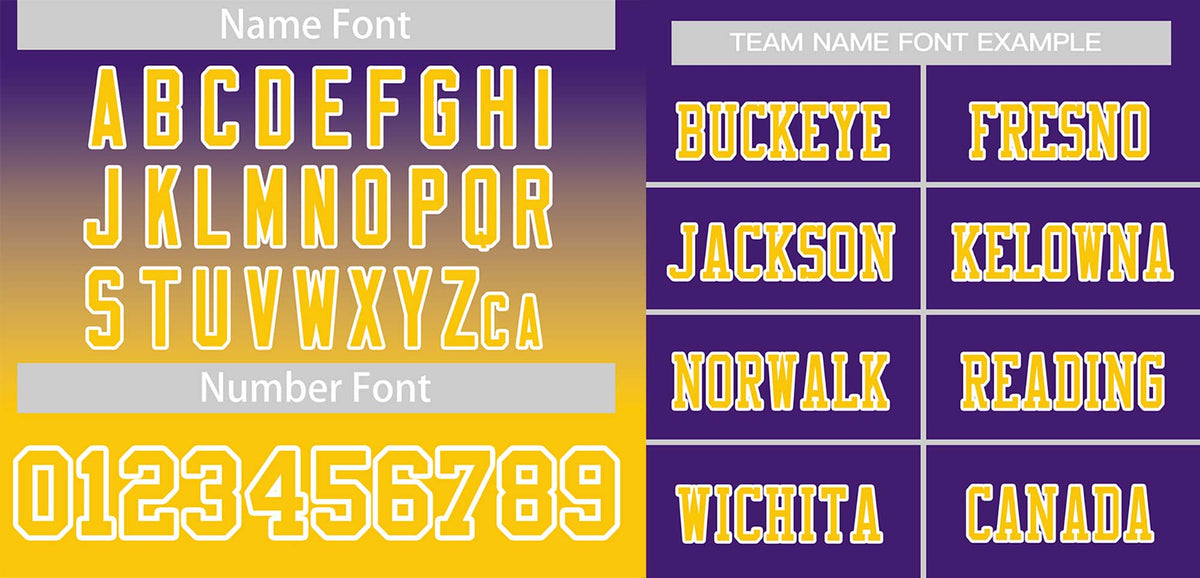 Custom Purple Gold-White Gradient Fashion Outdoor Authentic American Football Jersey| KXKSHOP