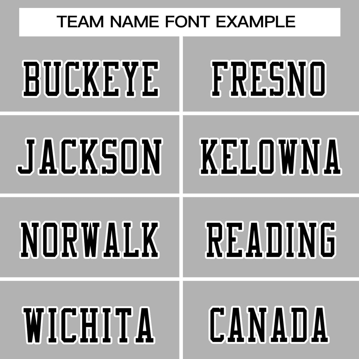 customized silver and black football uniforms team name example