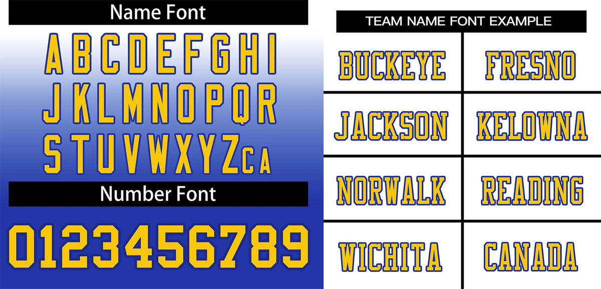 Custom White Royal Gold-Royal Gradient Fashion Outdoor Authentic American Football Jersey| KXKSHOP