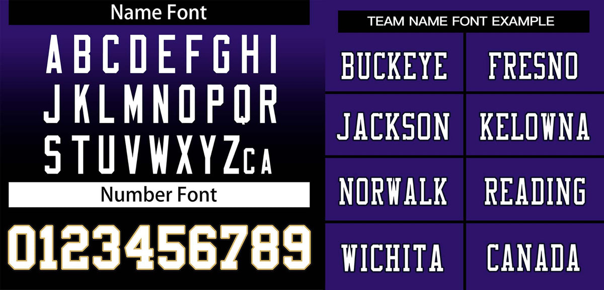 Custom Purple Black White-Black Gradient Fashion Outdoor Authentic American Football Jersey| KXKSHOP