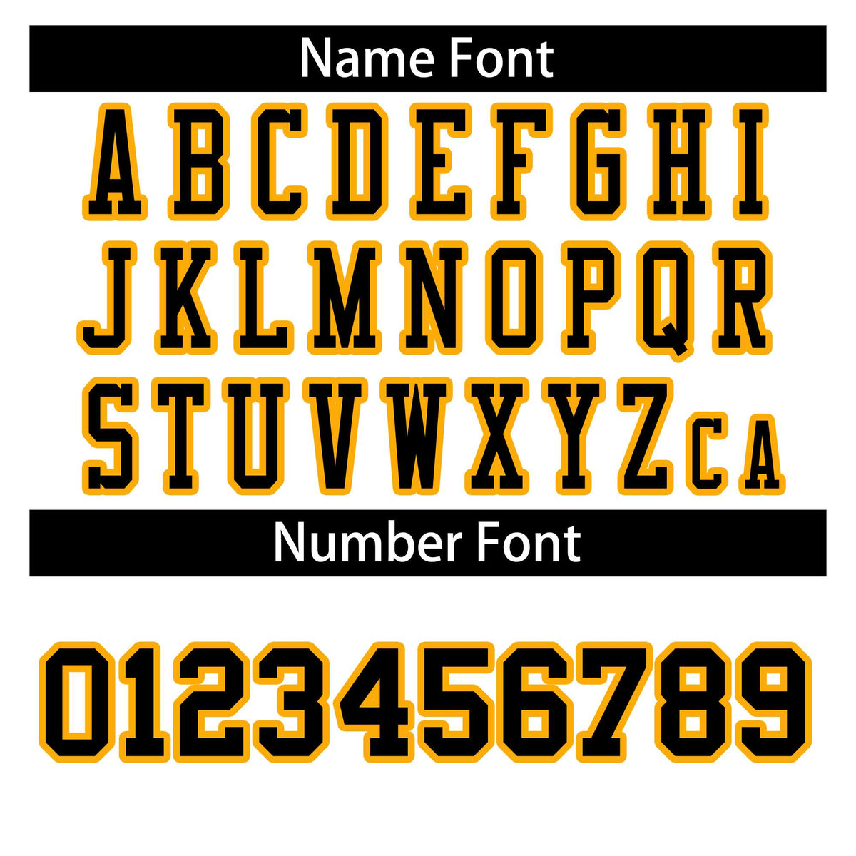 Custom White Black-Yellow Classic Style Authentic American Football Jersey| KXKSHOP