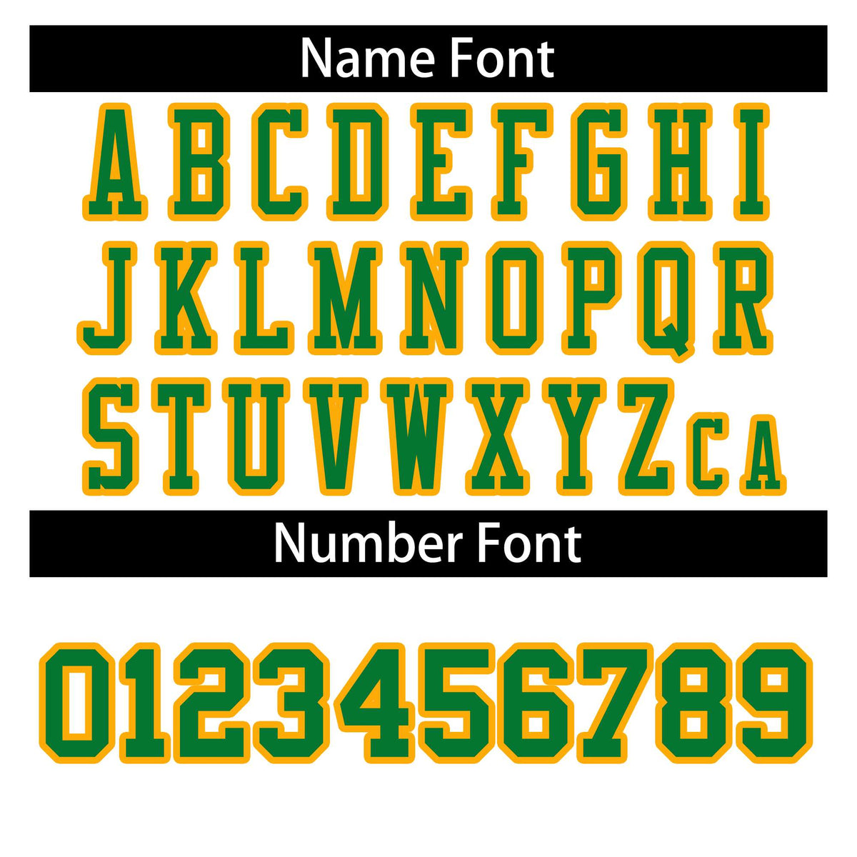 Custom White Kelly Green-Gold Classic Style Authentic American Football Jersey| KXKSHOP