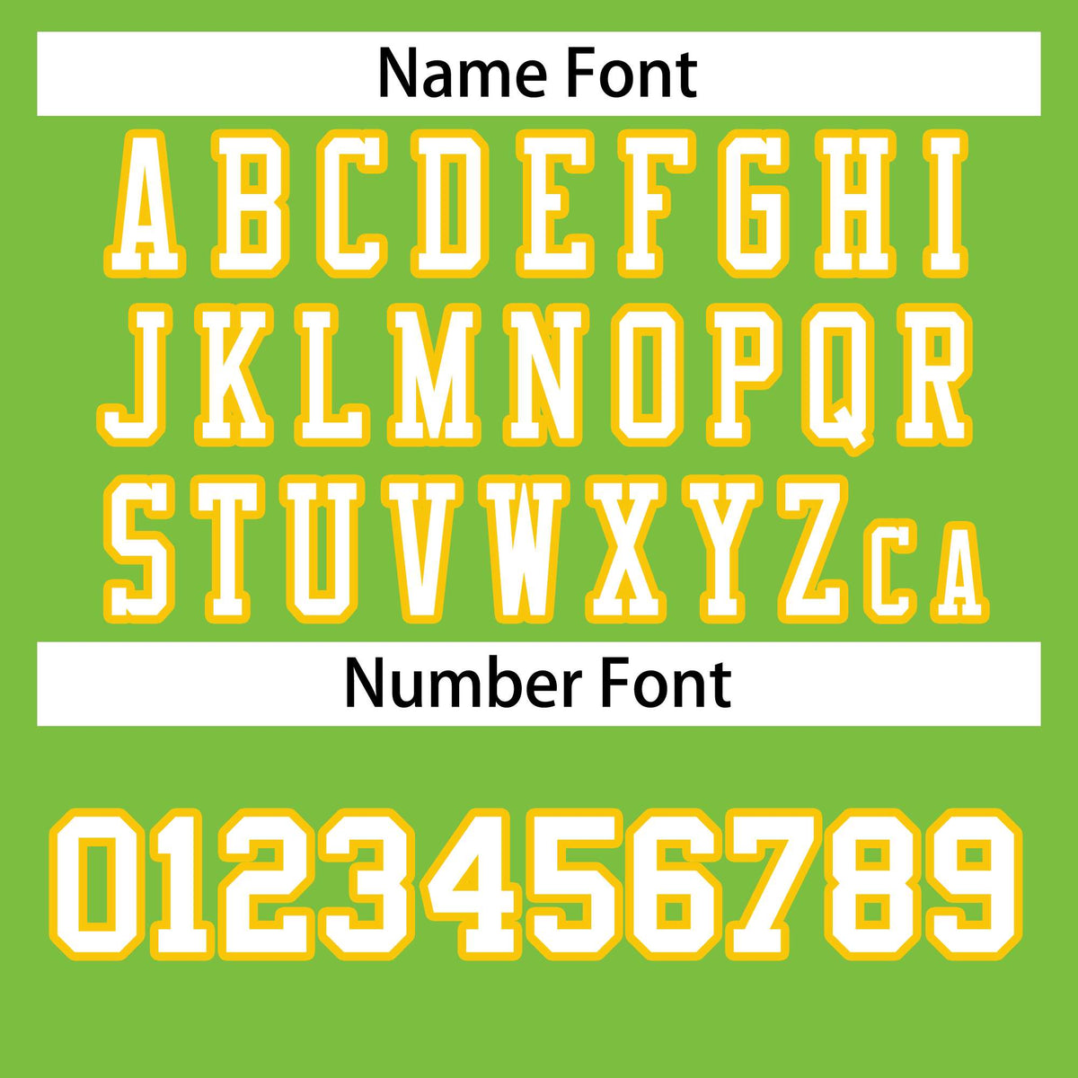 Custom Neon Green White-Gold Classic Style Authentic American Football Jersey| KXKSHOP