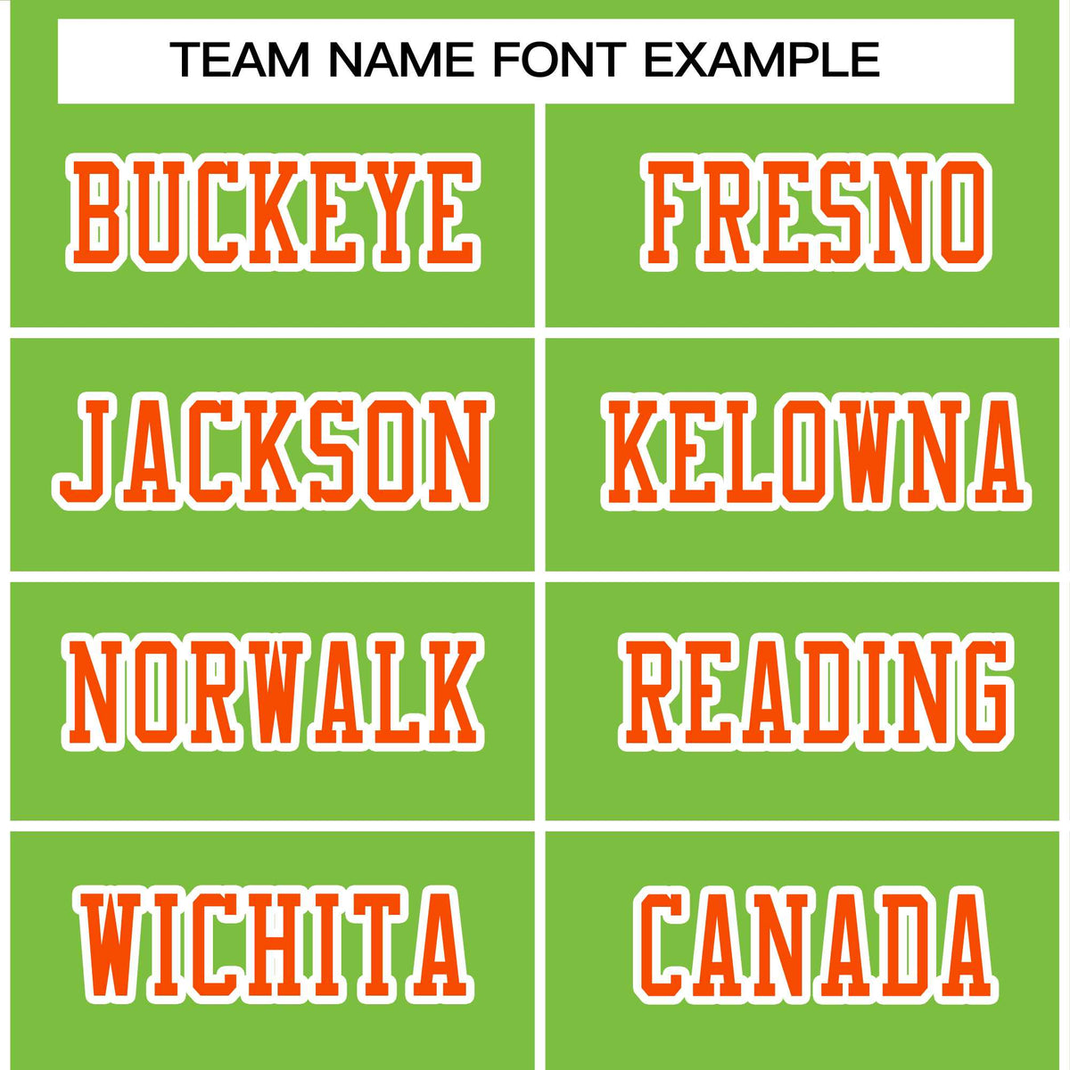 Custom Neon Green Orange-White Classic Style Authentic American Football Jersey| KXKSHOP