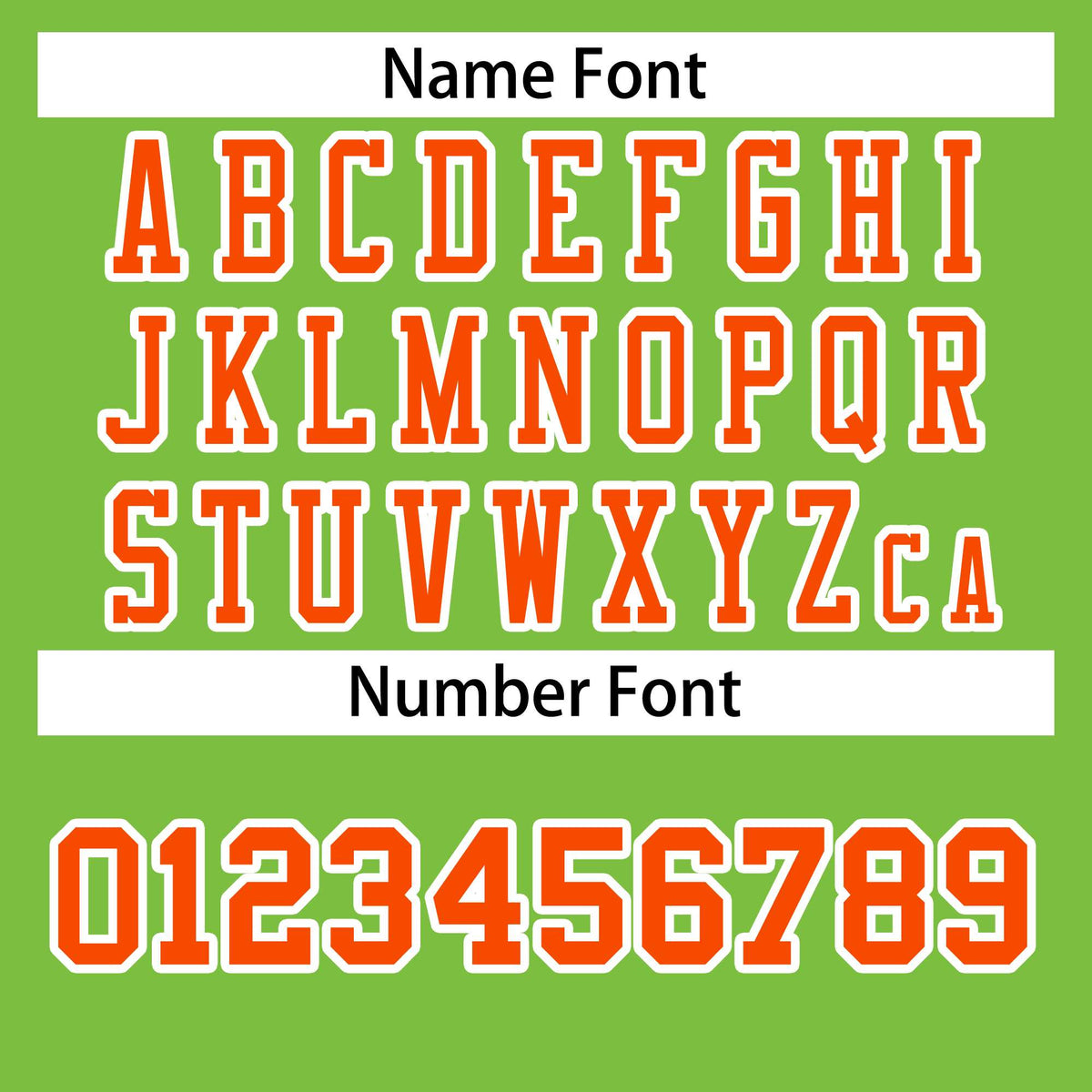 Custom Neon Green Orange-White Classic Style Authentic American Football Jersey| KXKSHOP