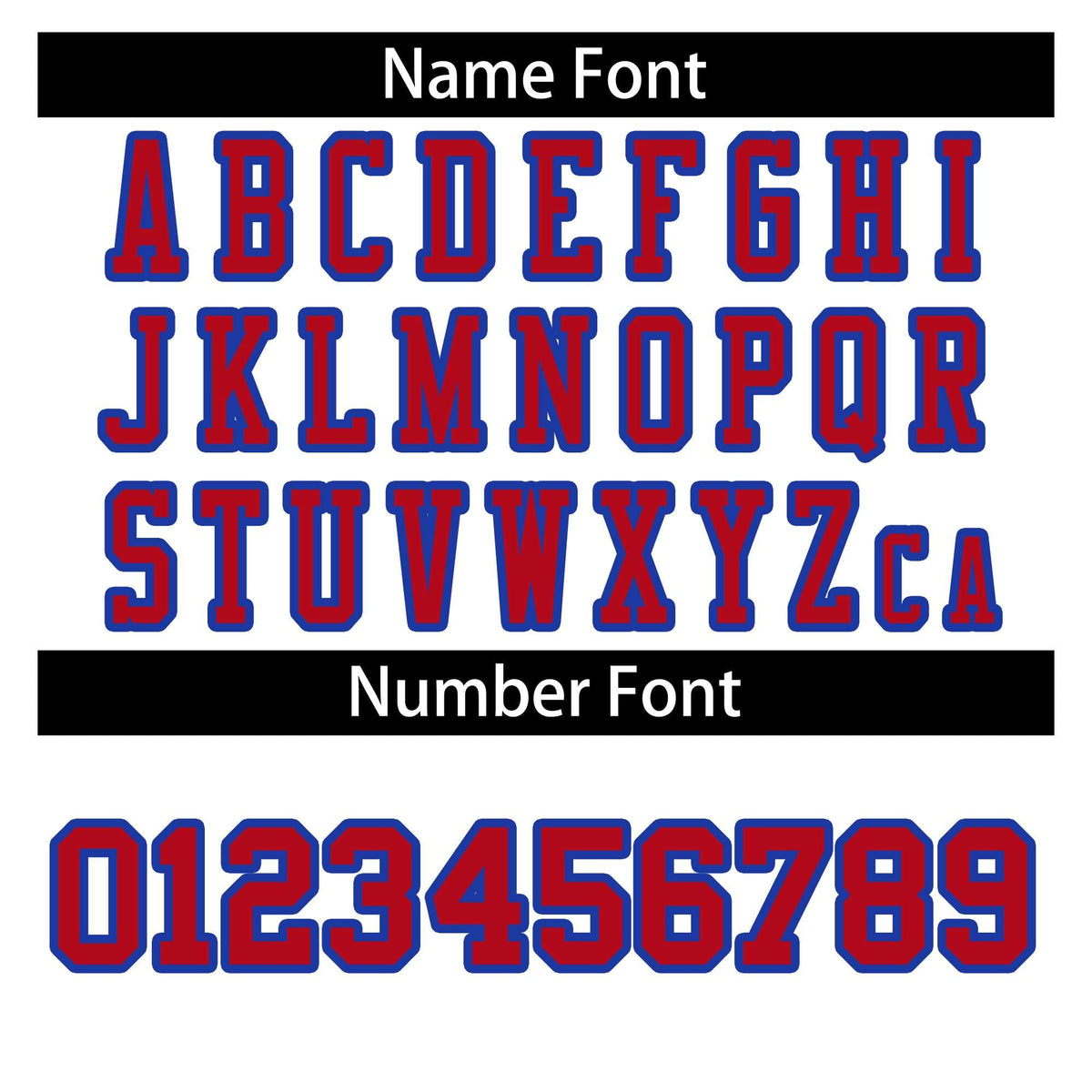 Custom White Red-Royal Classic Style Authentic American Football Jersey| KXKSHOP