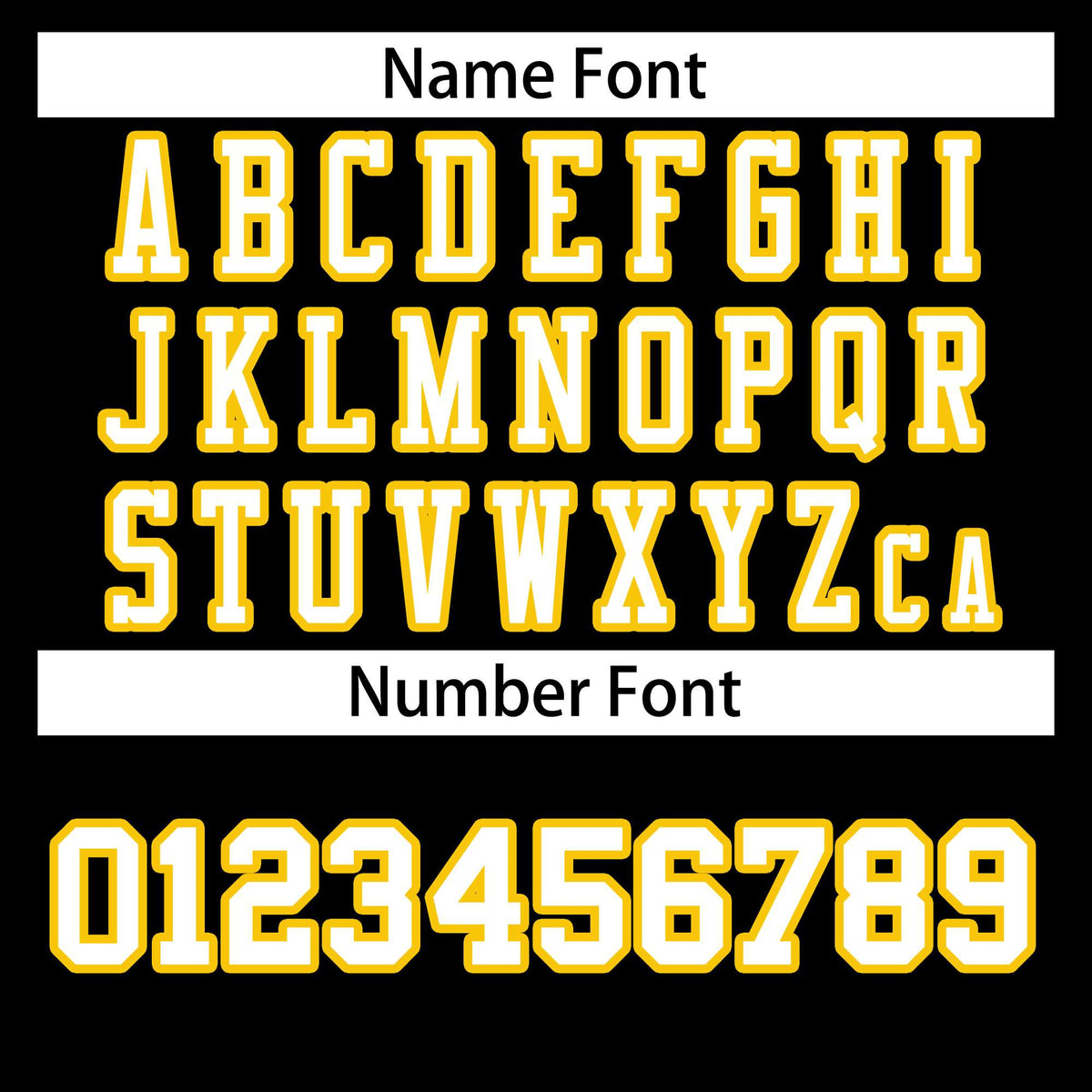 Custom Black White-Gold Classic Style Authentic American Football Jersey| KXKSHOP