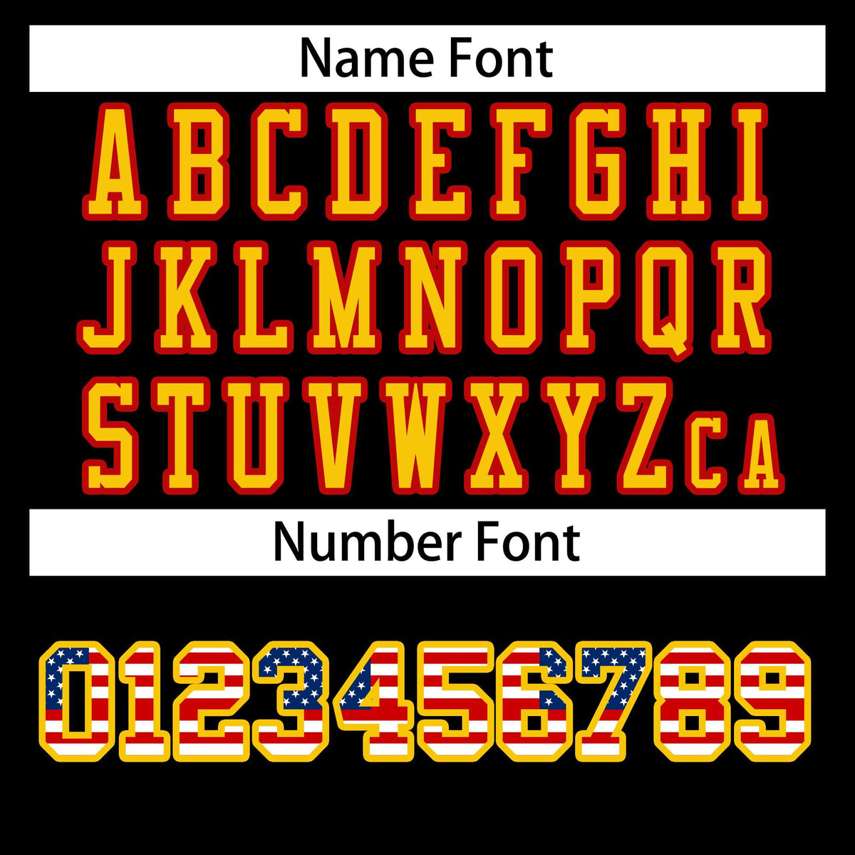 Custom Black Gold-Red Classic Style Authentic American Football Jersey| KXKSHOP