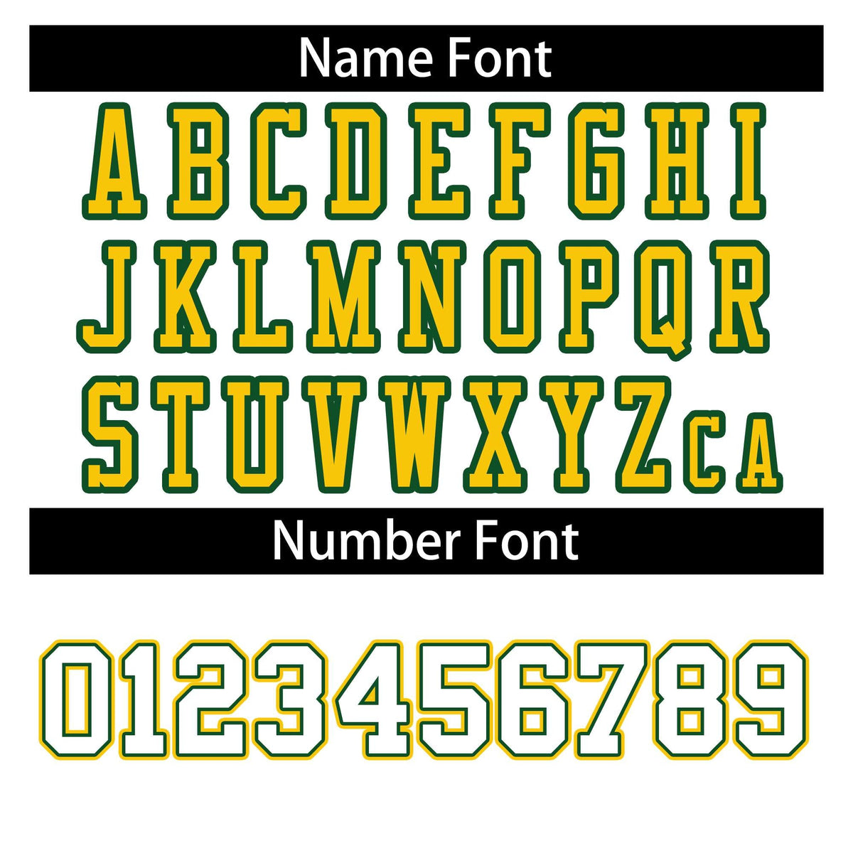 Custom White Gold-Kelly Green Classic Style Authentic American Football Jersey| KXKSHOP