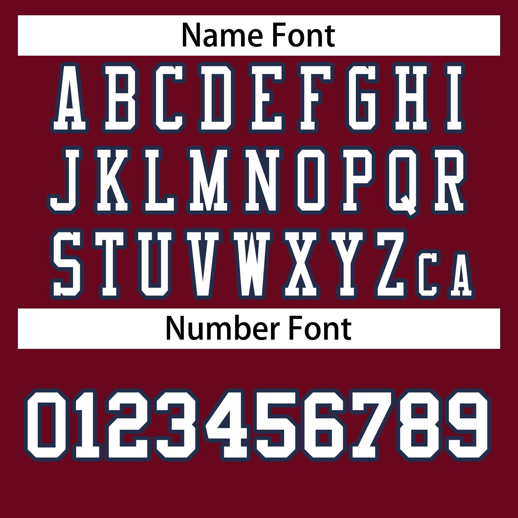 Custom Burgundy White-Navy Classic Style Authentic American Football Jersey| KXKSHOP