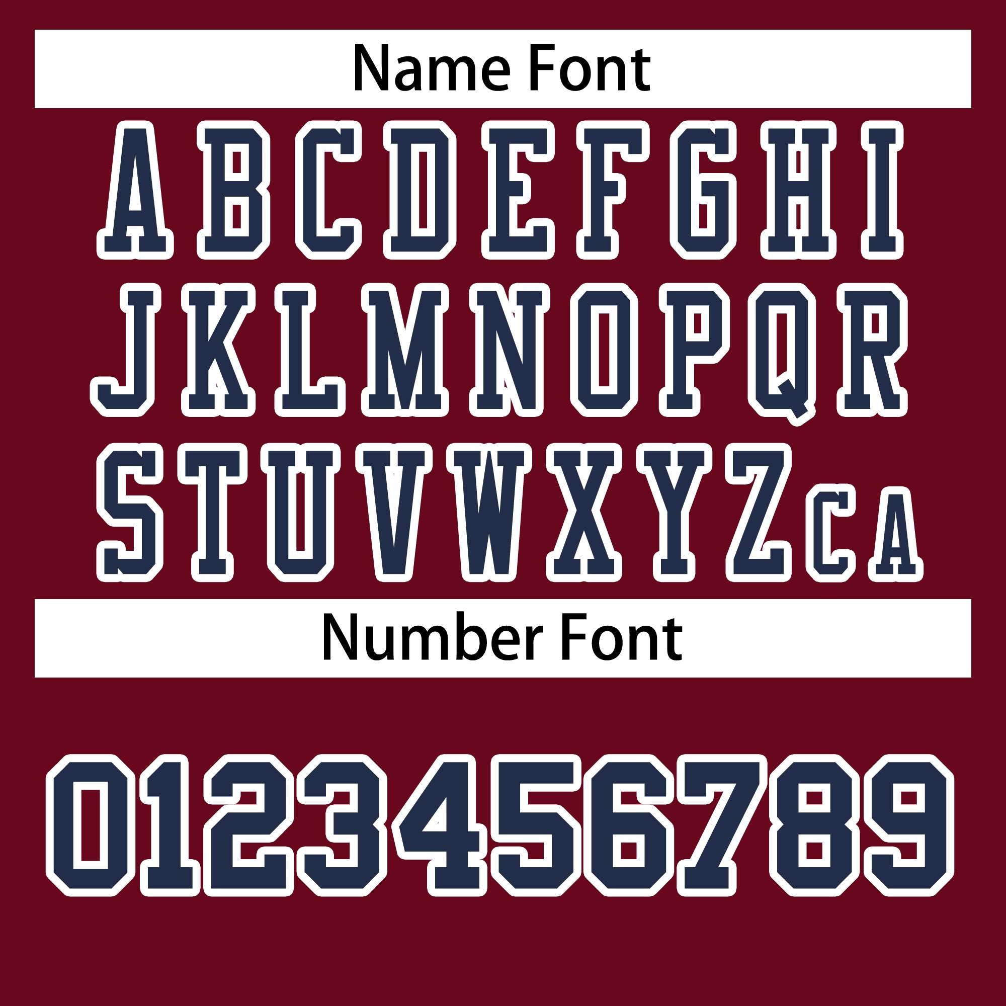 Custom Burgundy Navy-White Classic Style Authentic American Football Jersey| KXKSHOP