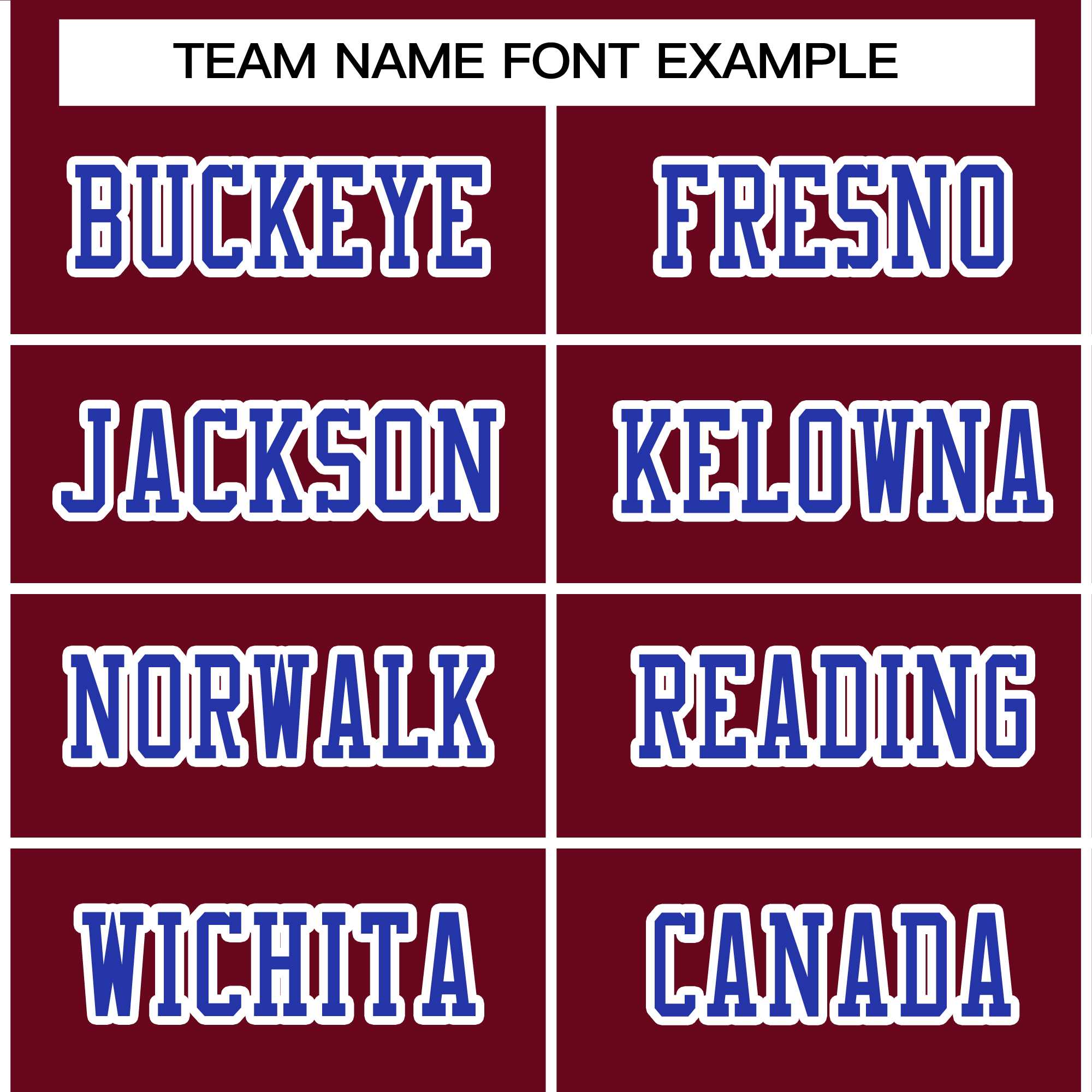 Custom Burgundy Royal-White Classic Style Authentic American Football Jersey| KXKSHOP
