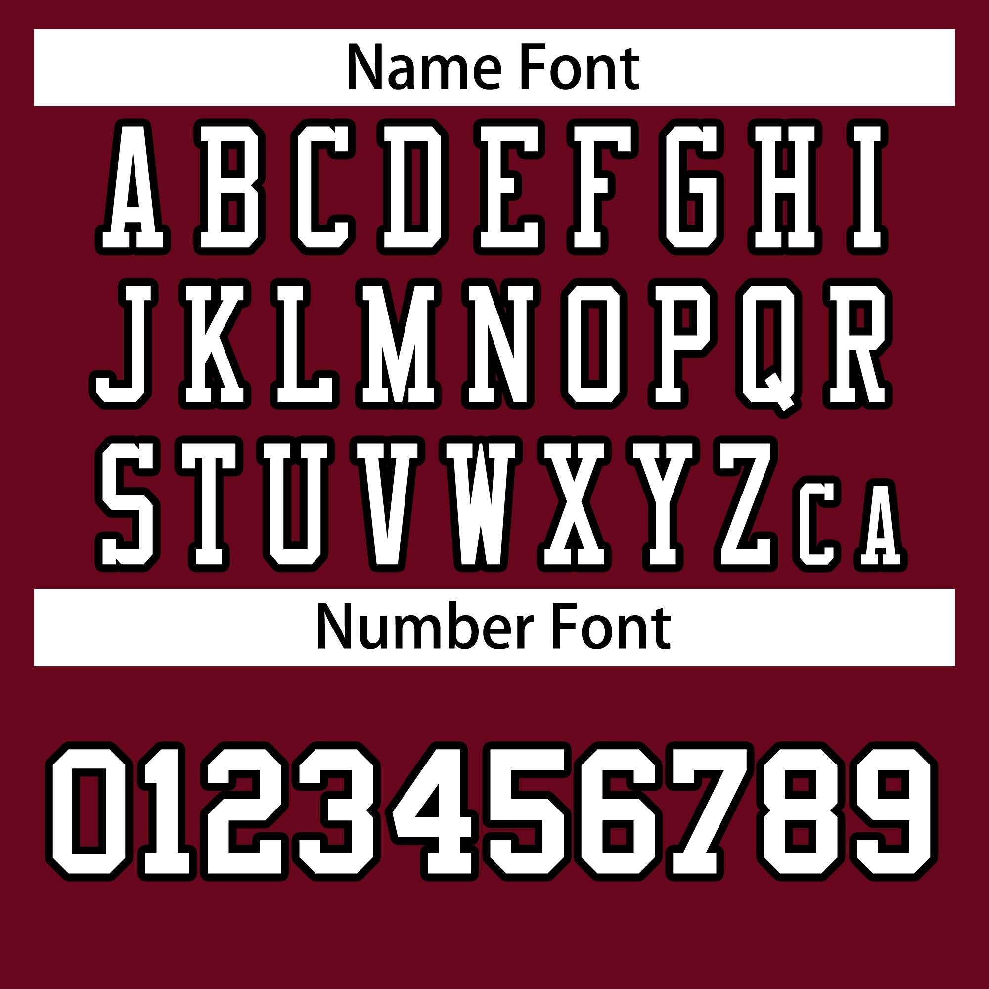 Custom Burgundy White-Black Classic Style Authentic American Football Jersey| KXKSHOP