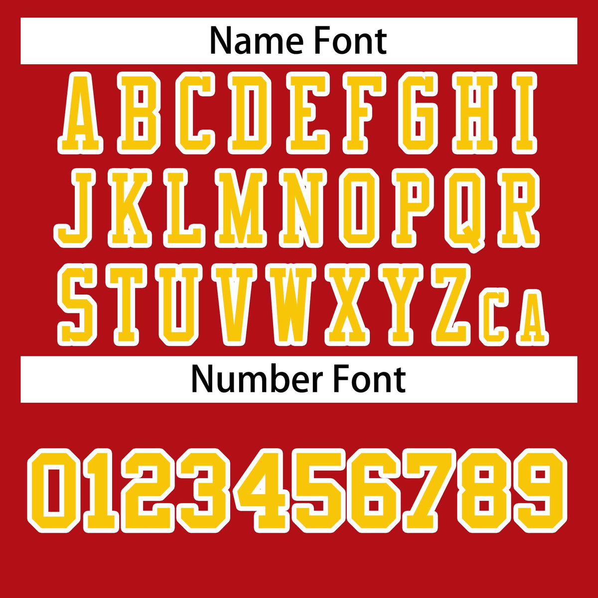 Custom Red Gold-White Classic Style Authentic American Football Jersey| KXKSHOP