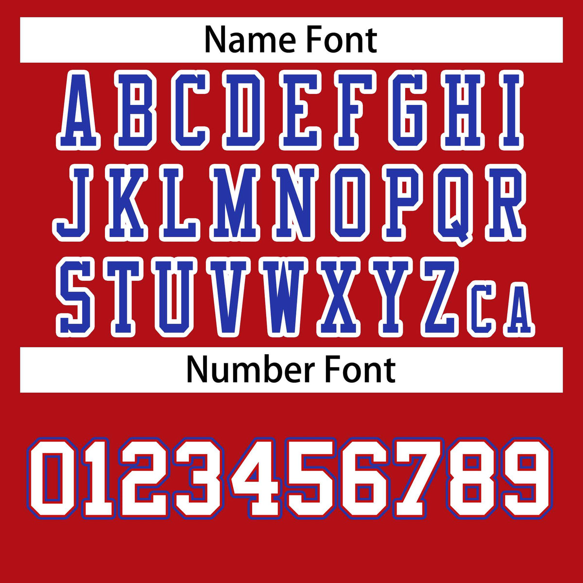 Custom Red Royal-White Classic Style Authentic American Football Jersey| KXKSHOP