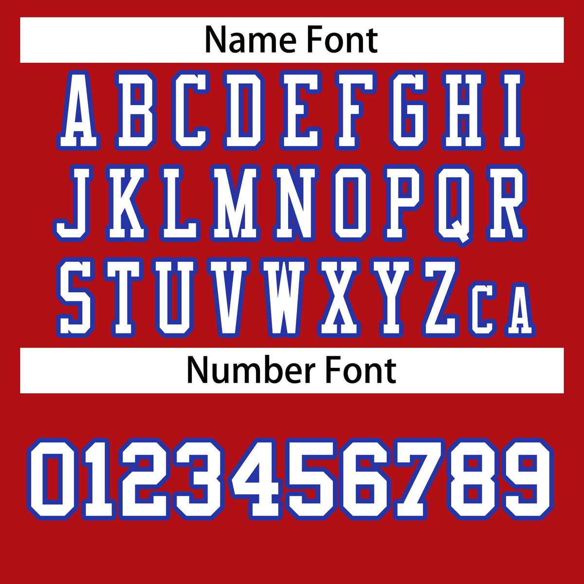 Custom Red White-Royal Classic Style Authentic American Football Jersey| KXKSHOP