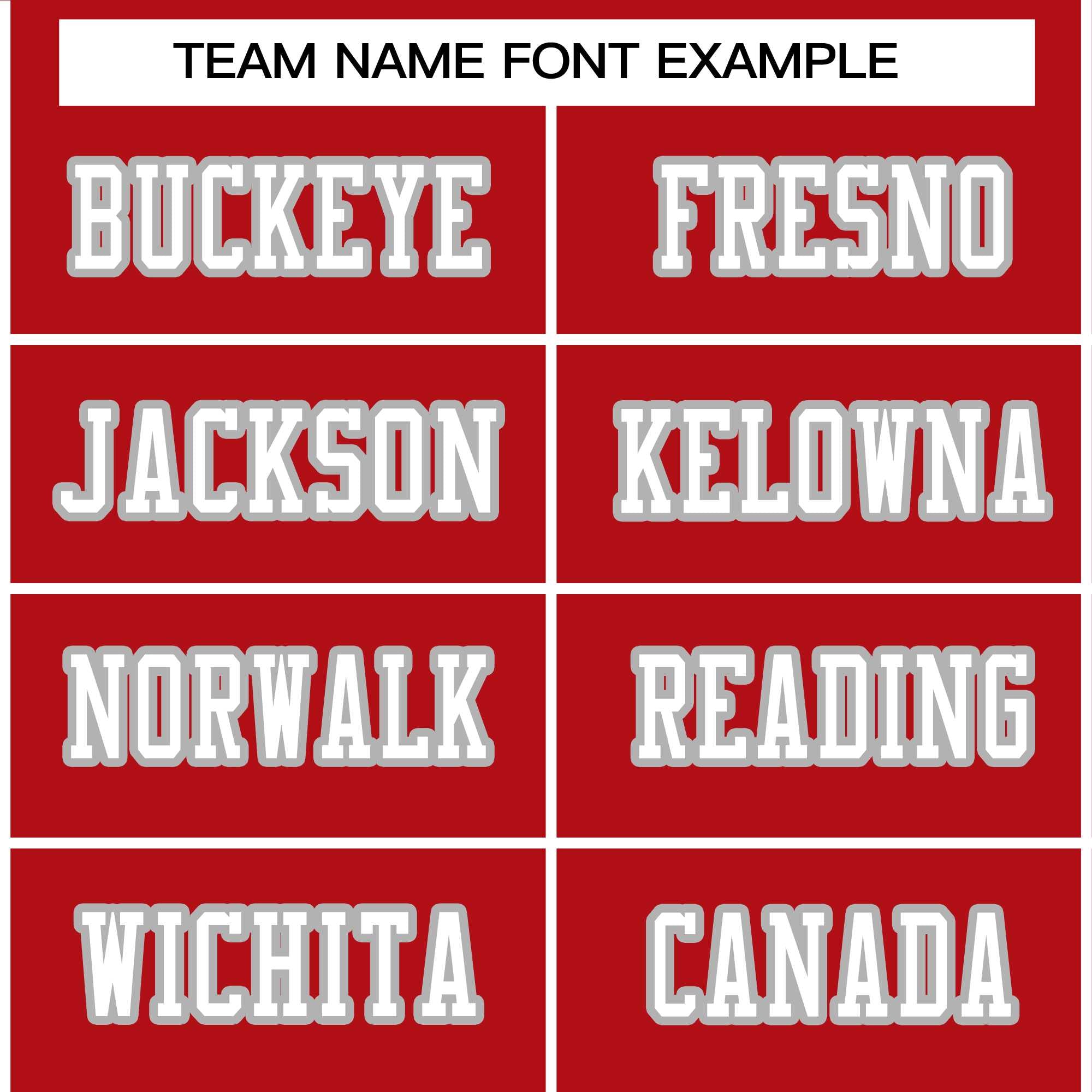 Custom Red White-Gray Classic Style Authentic American Football Jersey| KXKSHOP