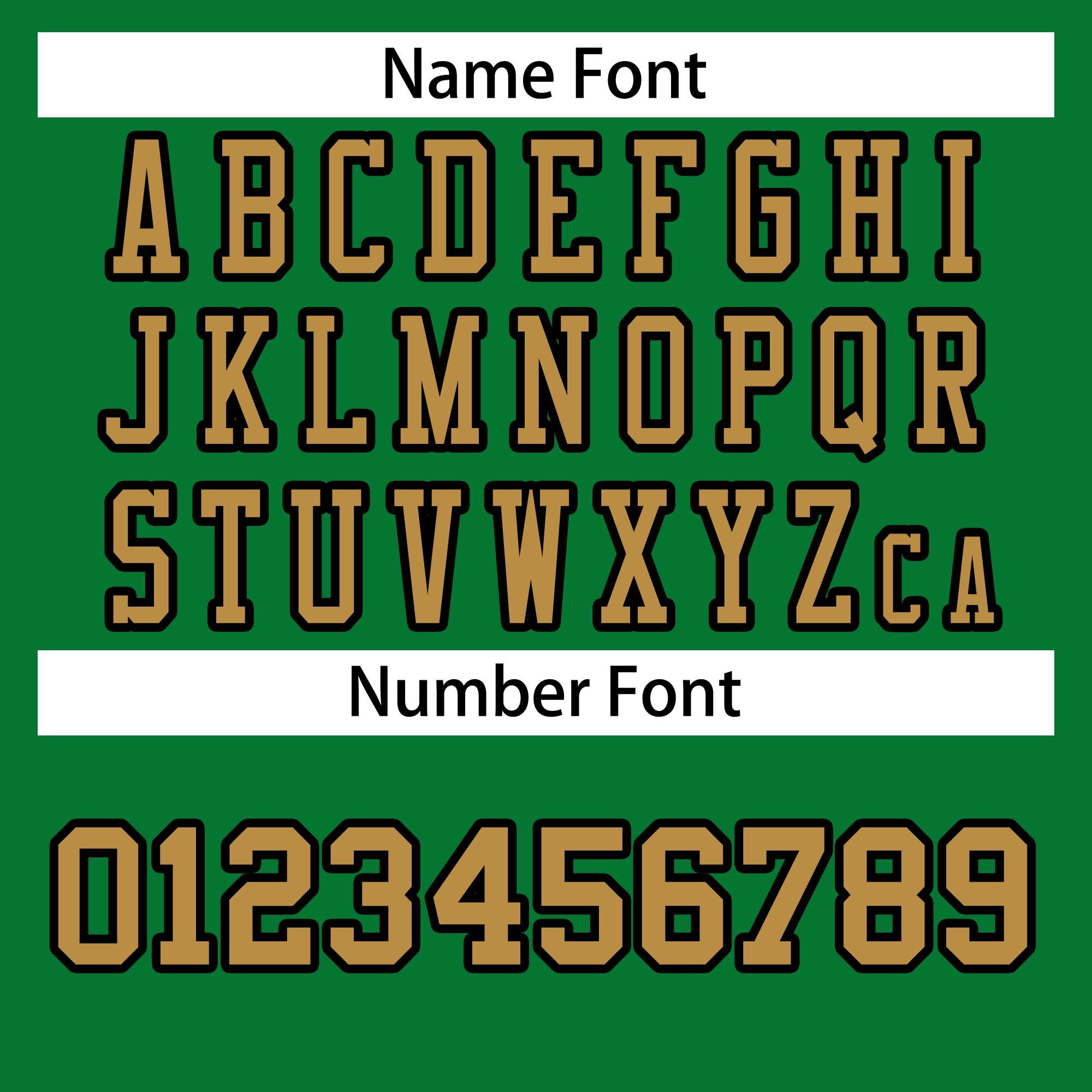 Custom Kelly Green Old Gold-Black Classic Style Authentic American Football Jersey| KXKSHOP