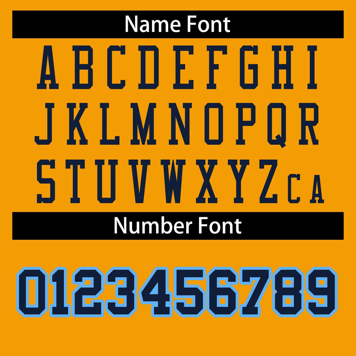 Custom Gold Navy-Light Blue Classic Style Authentic American Football Jersey| KXKSHOP