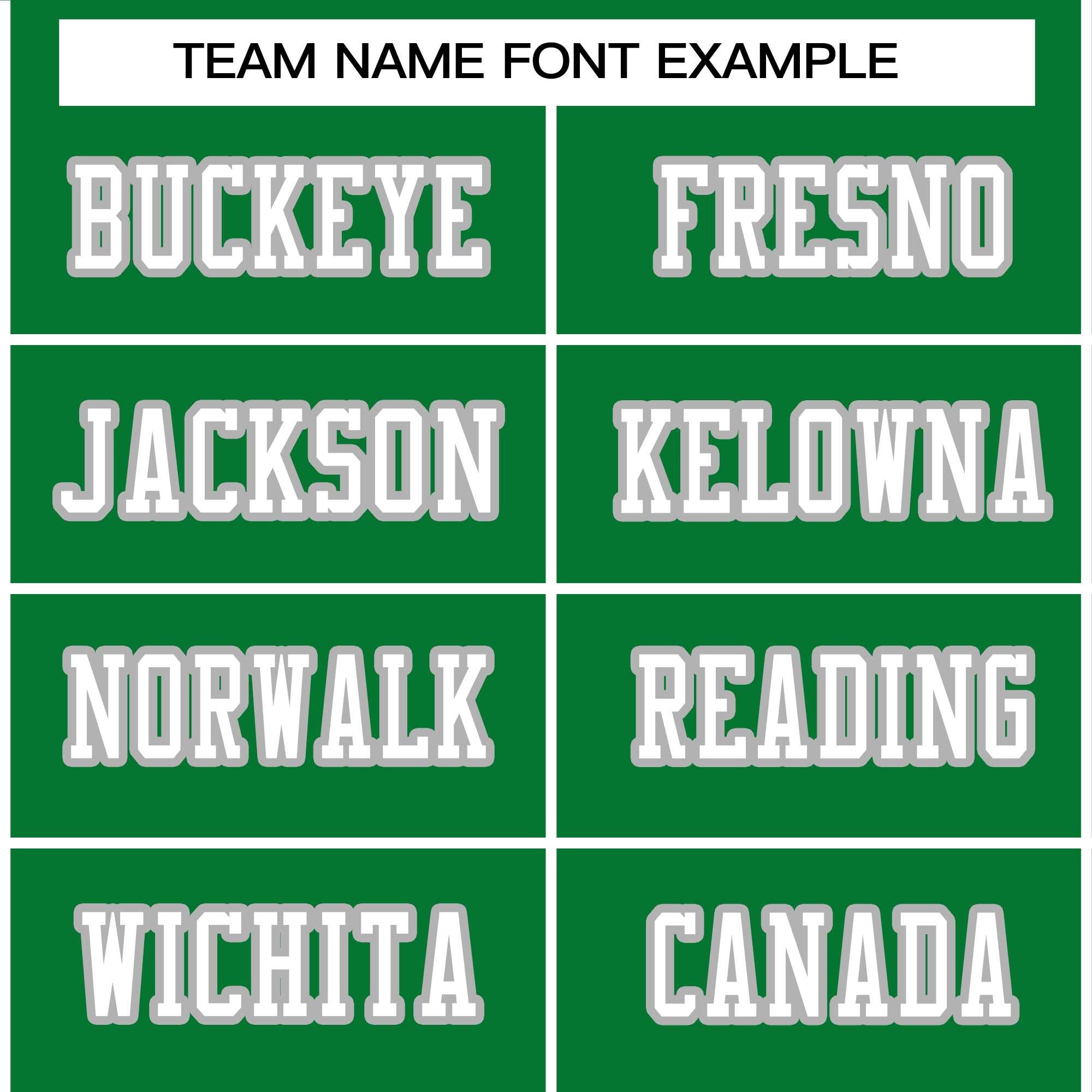 Custom Kelly Green White-Gray Classic Style Authentic American Football Jersey| KXKSHOP