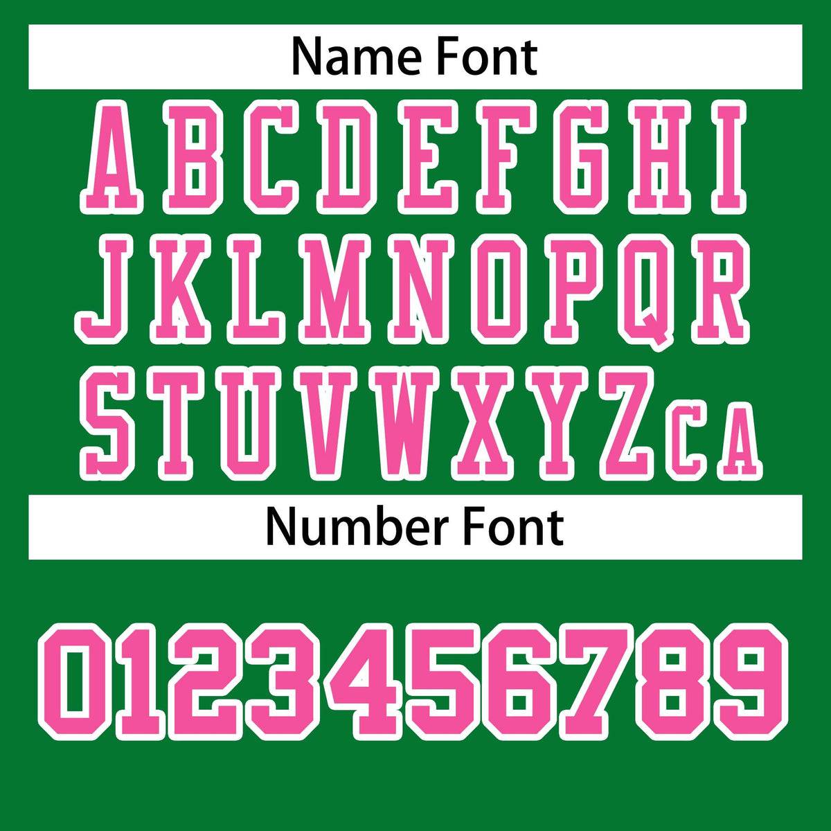 Custom Kelly Green Pink-White Classic Style Authentic American Football Jersey| KXKSHOP