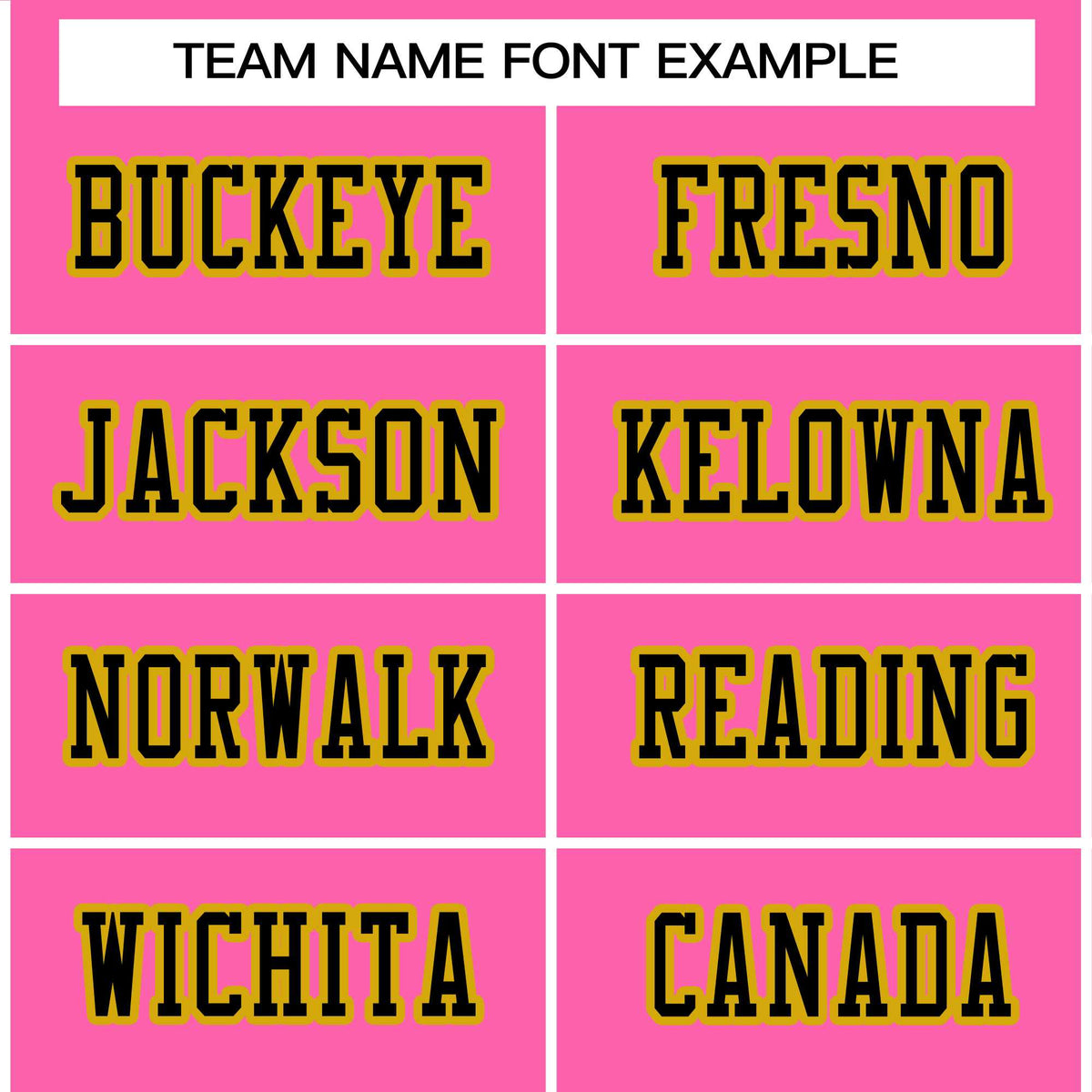 Custom Rose Pink Black-Old Gold Classic Style Authentic American Football Jersey| KXKSHOP