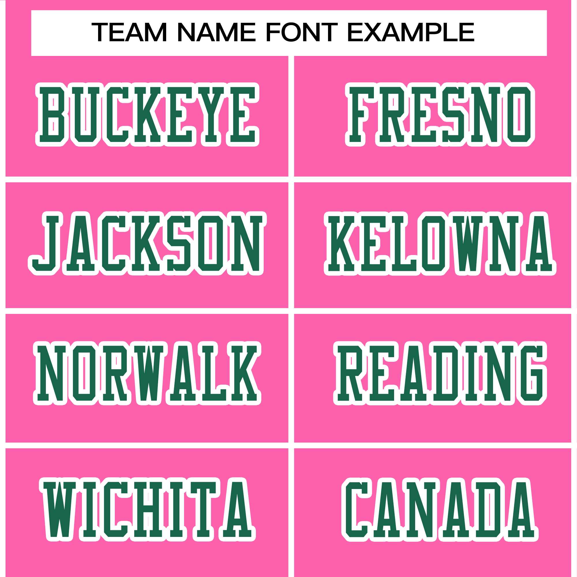Custom Rose Pink Kelly Green-White Classic Style Authentic American Football Jersey| KXKSHOP