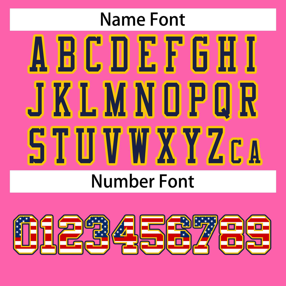 Custom Rose Pink Navy-Gold Classic Style Authentic American Football Jersey| KXKSHOP