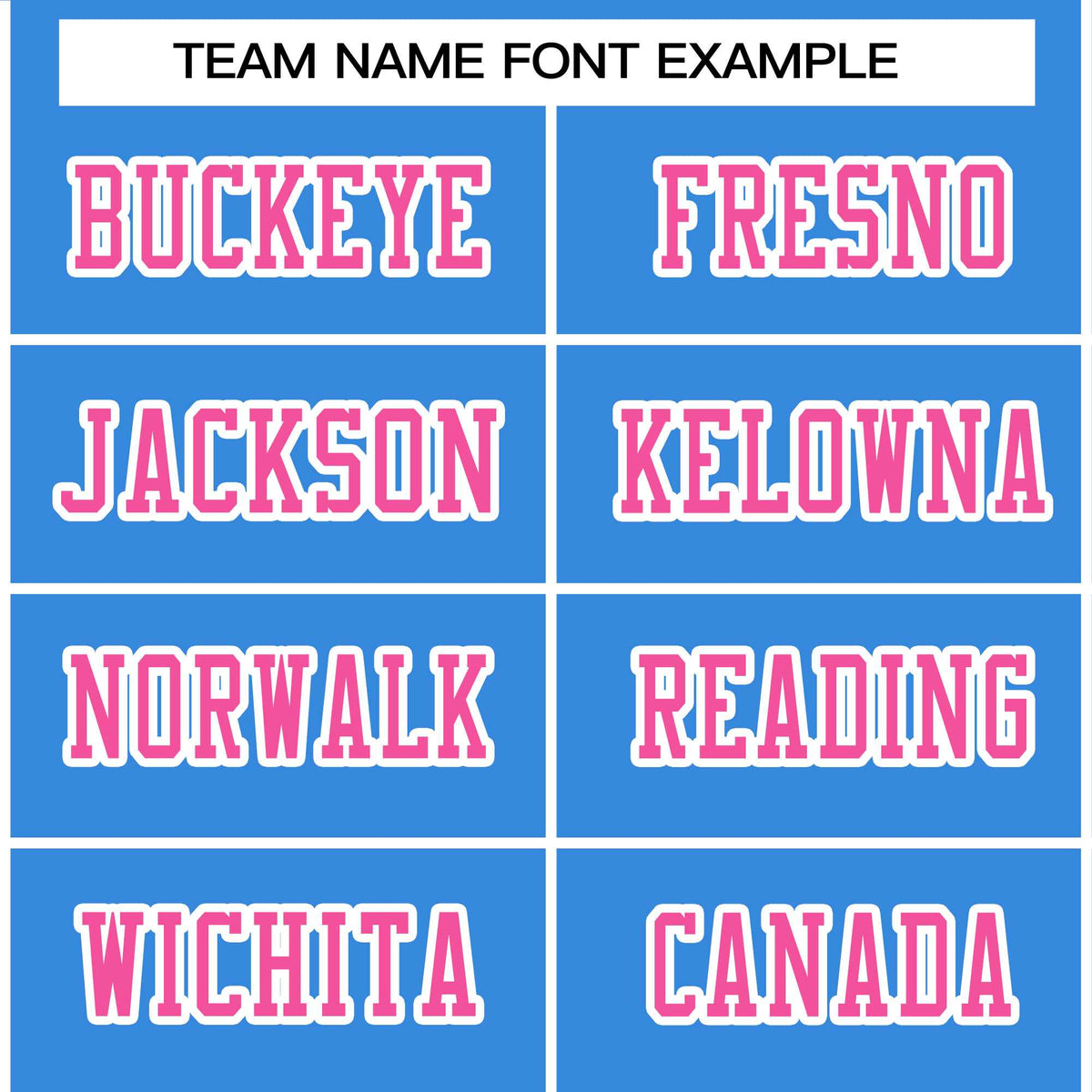 Custom Powder Blue Pink-White Classic Style Authentic American Football Jersey| KXKSHOP