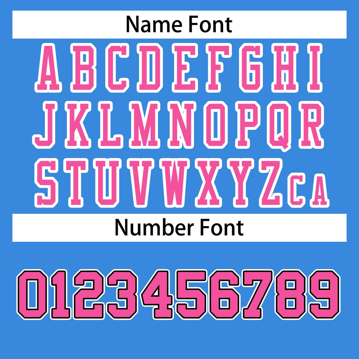 Custom Powder Blue Pink-White Classic Style Authentic American Football Jersey| KXKSHOP