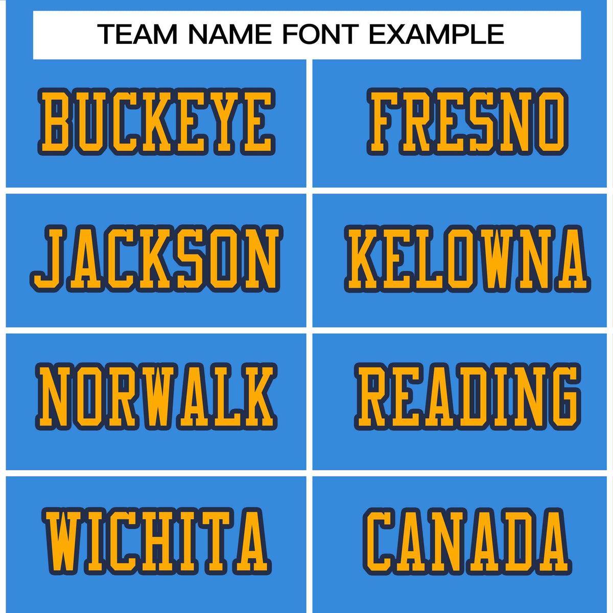 Custom Powder Blue Yellow-Navy Classic Style Authentic American Football Jersey| KXKSHOP