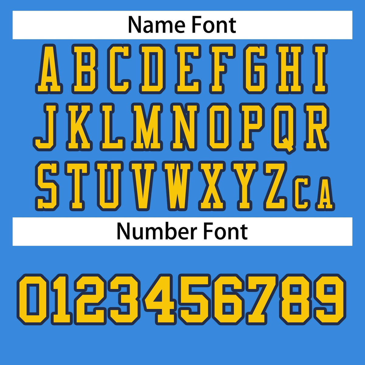 Custom Powder Blue Gold-Navy Classic Style Authentic American Football Jersey| KXKSHOP