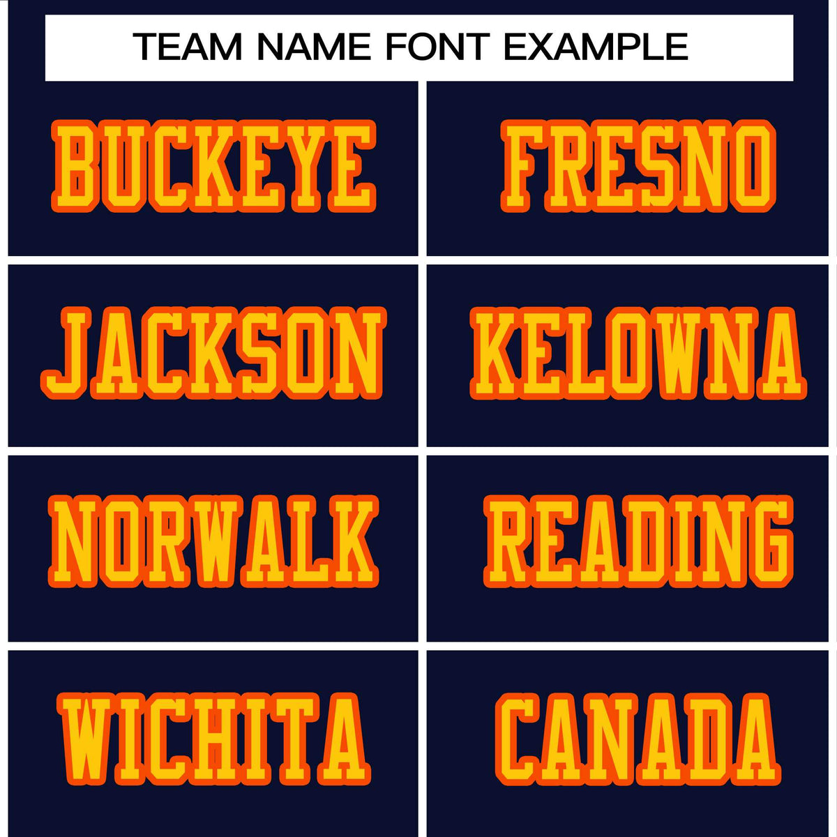 Custom Navy Gold-Orange Classic Style Authentic American Football Jersey| KXKSHOP