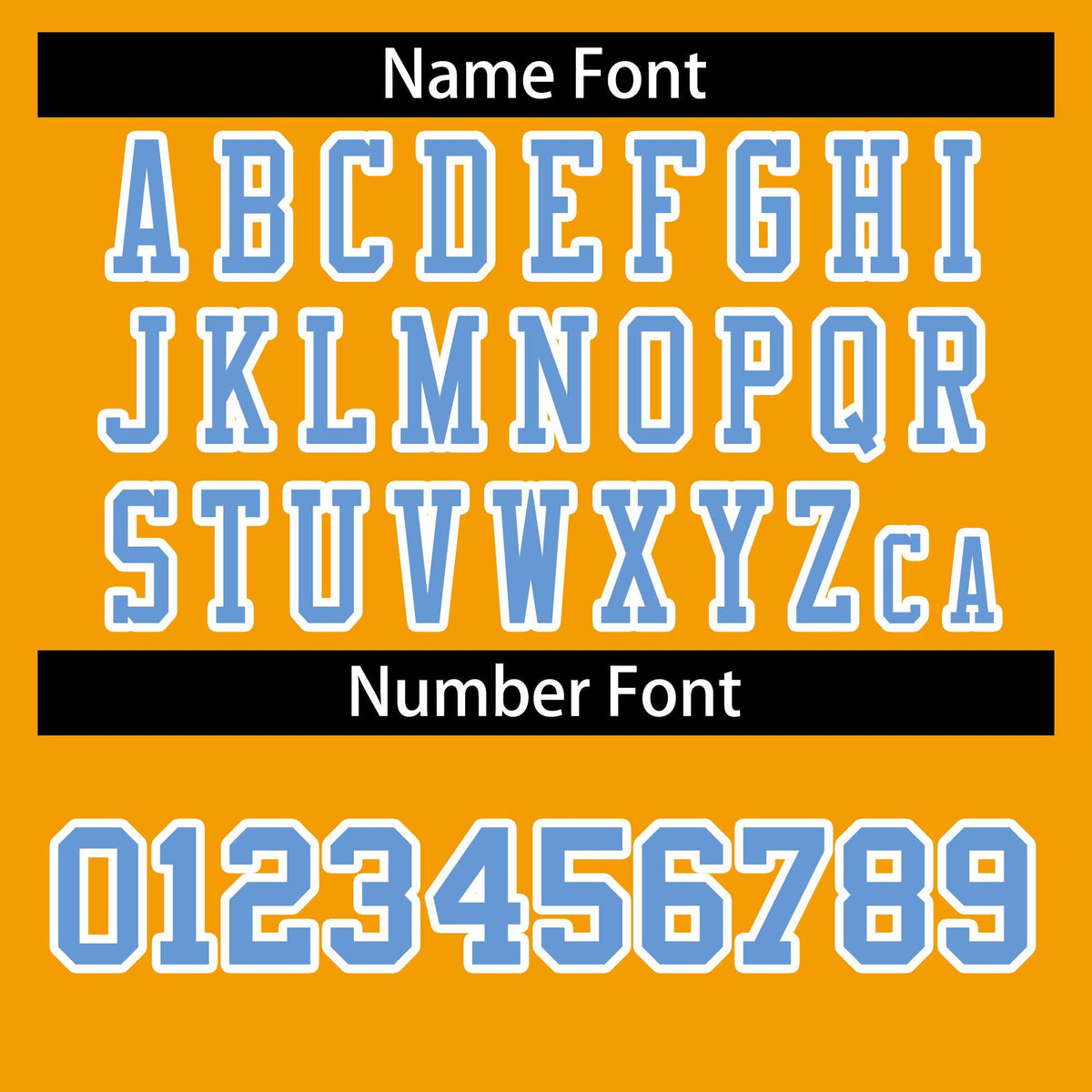 Custom Gold Light Blue-White Classic Style Authentic American Football Jersey| KXKSHOP