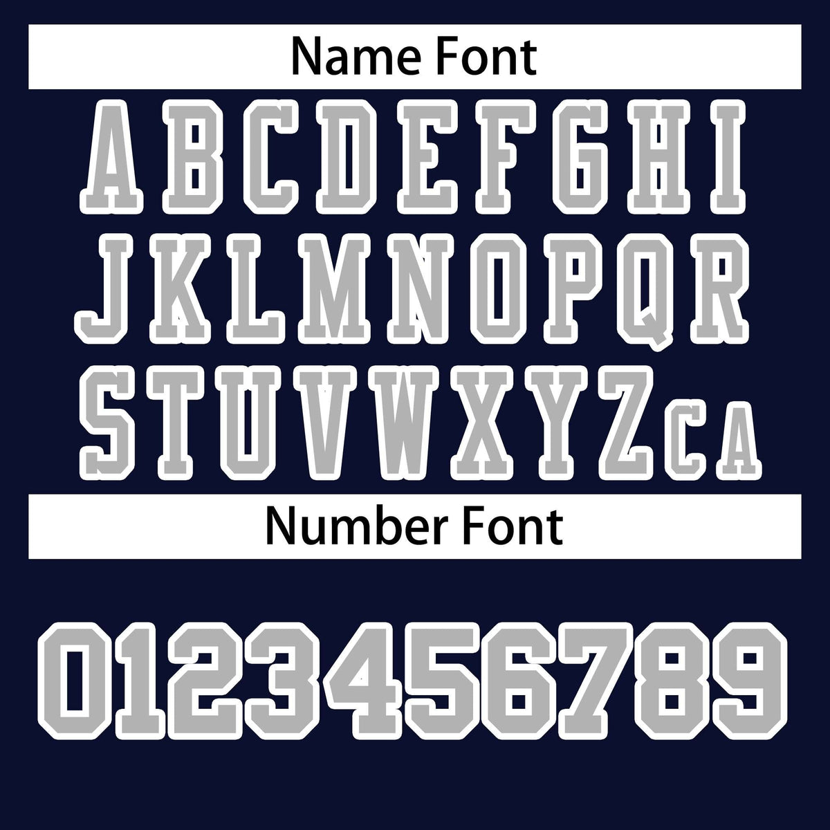 Custom Navy Gray-White Classic Style Authentic American Football Jersey| KXKSHOP