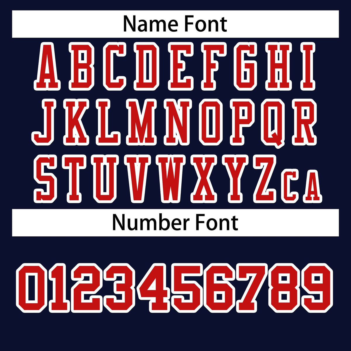 Custom Navy Red-White Classic Style Authentic American Football Jersey| KXKSHOP