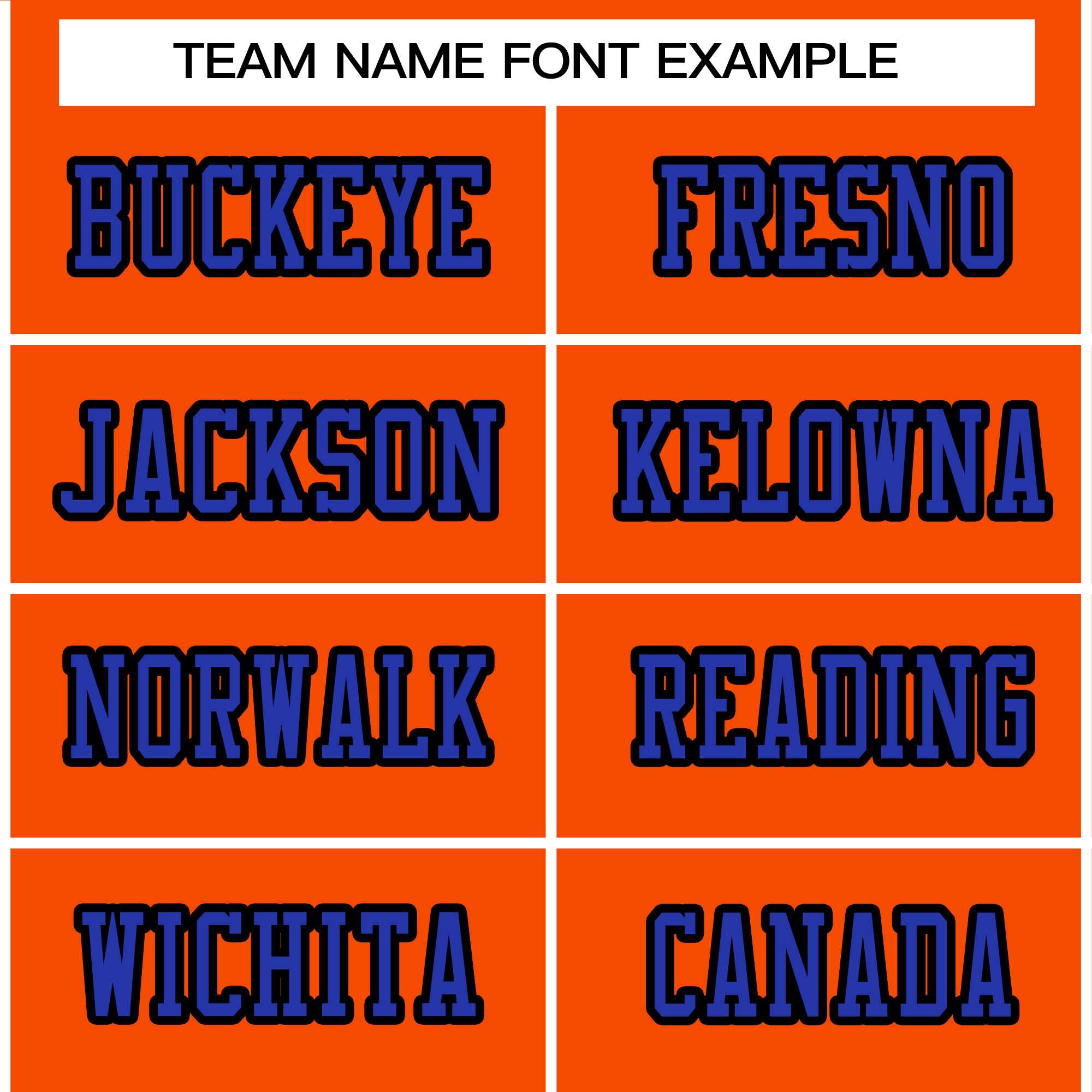 Custom Orange Royal-Black Classic Style Authentic American Football Jersey| KXKSHOP