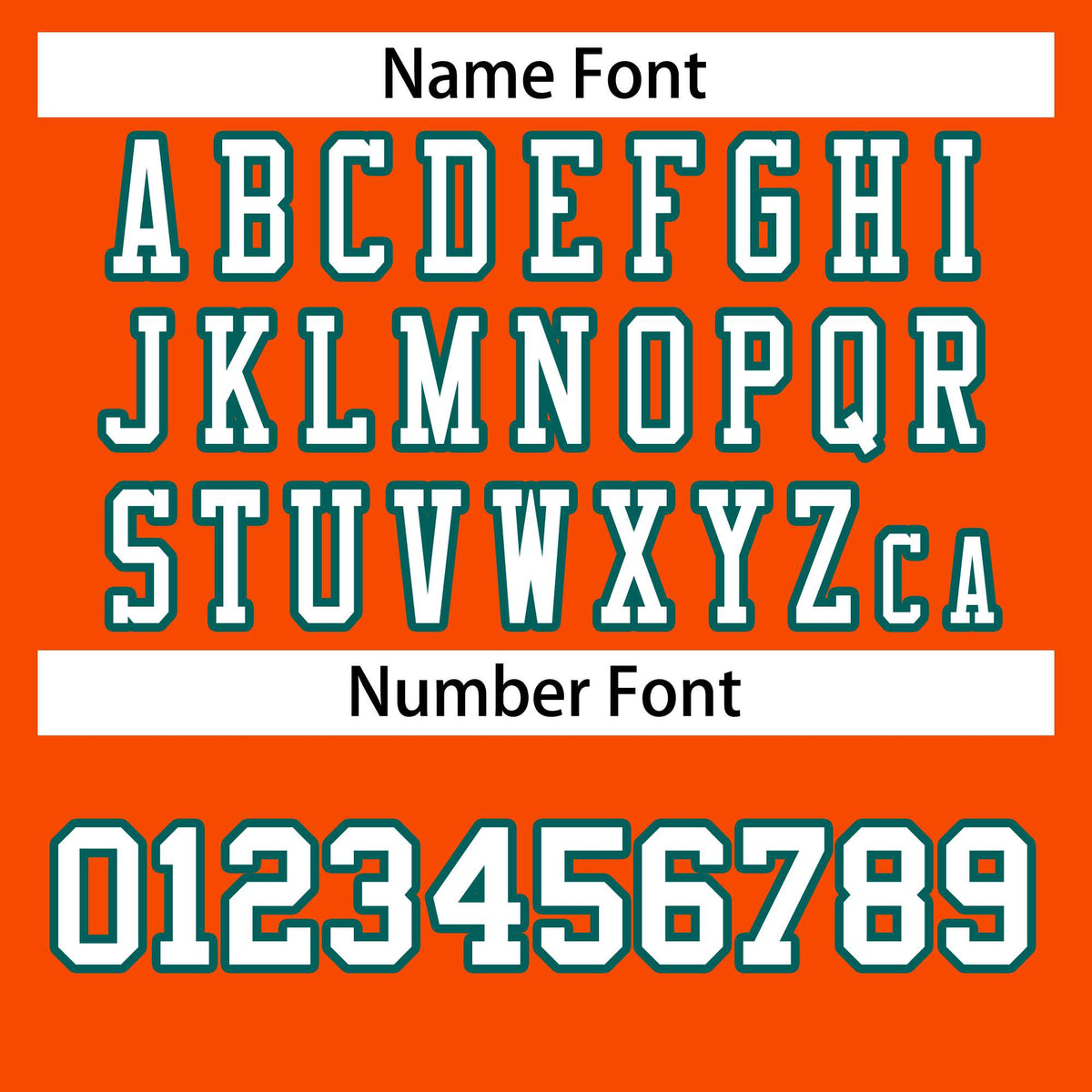 Custom Orange White-Kelly Green Classic Style Authentic American Football Jersey| KXKSHOP