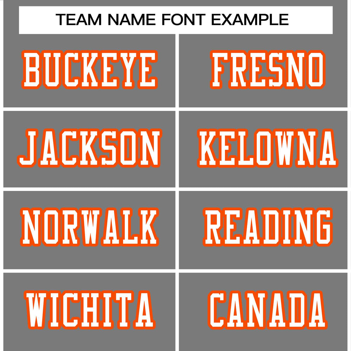 Custom Gray White-Orange Classic Style Authentic American Football Jersey| KXKSHOP
